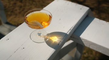 Banana Saffron Martini