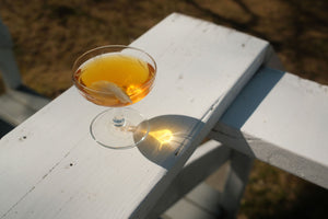 Banana Saffron Martini