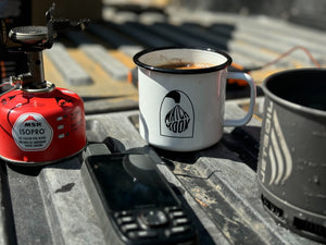 Matchbook Enamel Mug